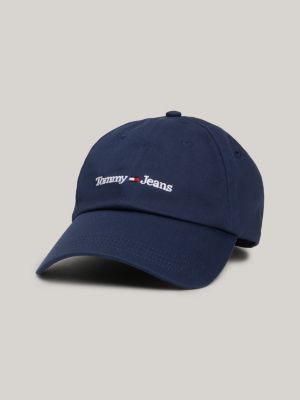 Baseball-Cap mit Logo | Tommy Bio-Baumwolle | BLAU Hilfiger aus