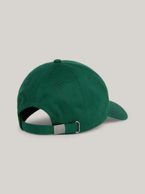 green hilfiger flag baseball-cap im 6-panel-design für herren - tommy hilfiger