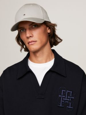 Baseball-Cap Tommy mit | | 6-Panel-Design Hilfiger Grau