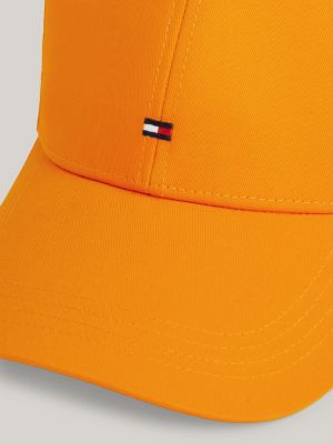 Orange tommy hilfiger hat new arrivals