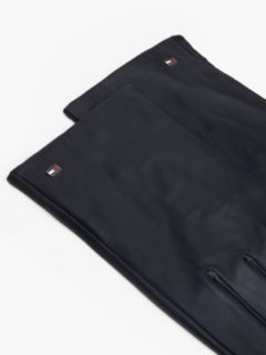 Hilfiger Flag Leather Gloves — Blue 3