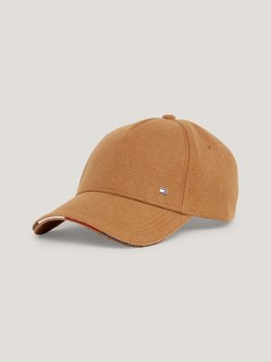 Elevated Signature Flag Cap Brown Tommy Hilfiger