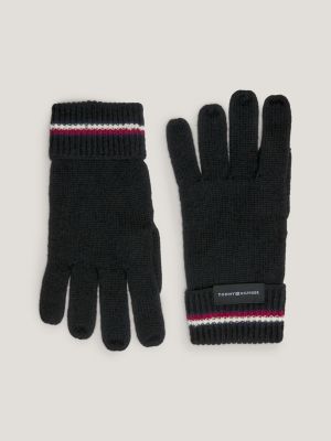 Tommy Hilfiger Gants Noir Homme Taille L