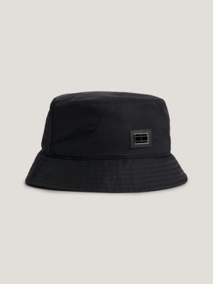 TH Tech Recycled Bucket Hat | Black | Tommy Hilfiger