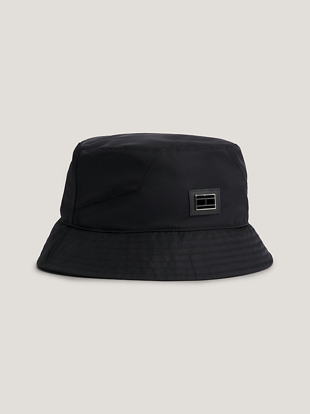black kapelusz rybacki th tech dla mężczyźni - tommy hilfiger