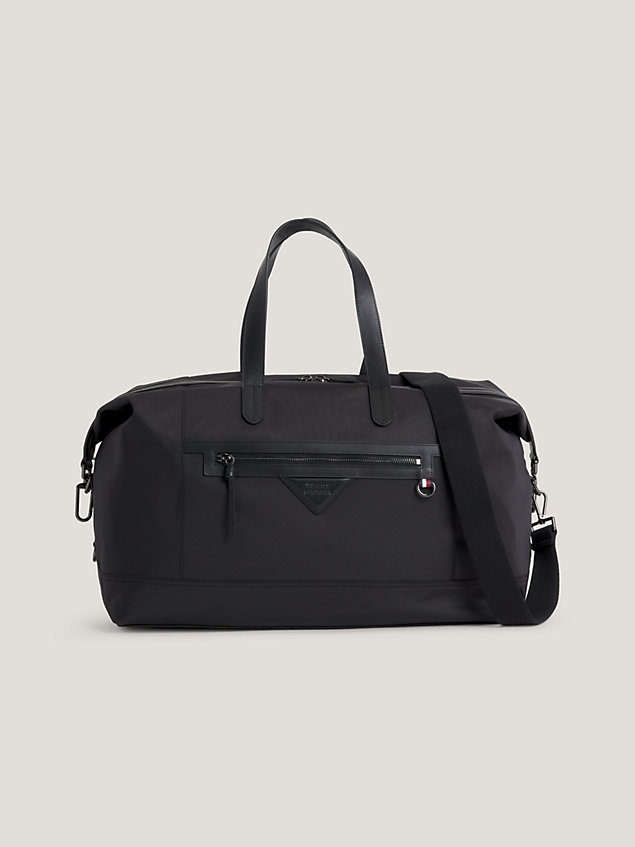 black classic prep duffel bag for men tommy hilfiger