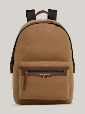 Tommy hilfiger shop backpack brown