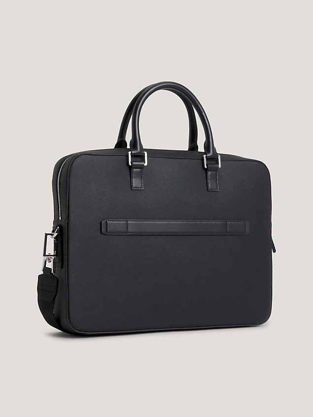 maletín para portátil con logo black de hombre tommy hilfiger