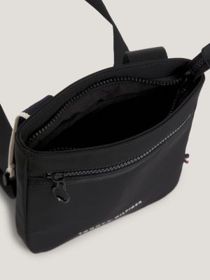 Small Logo Crossover Bag, Black