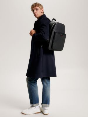 Sacs dos Noir pour Hommes Sacs dos en cuir Tommy Hilfiger BE