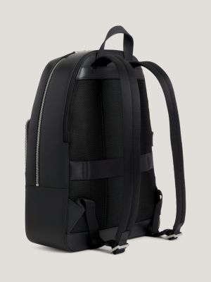 Tommy Hilfiger Monogram Logo Backpack in Black for Men