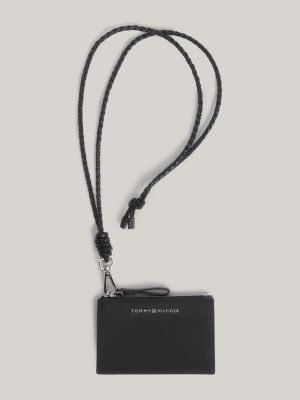 Leather Hanging Accordion Wallet Gift Set | Black | Tommy Hilfiger