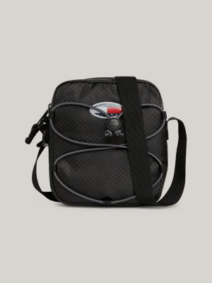 Small Tape Crossover Bag | Black | Tommy Hilfiger