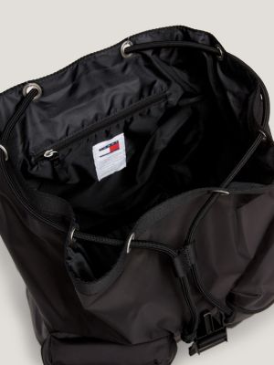 Nylon cheap flap backpack