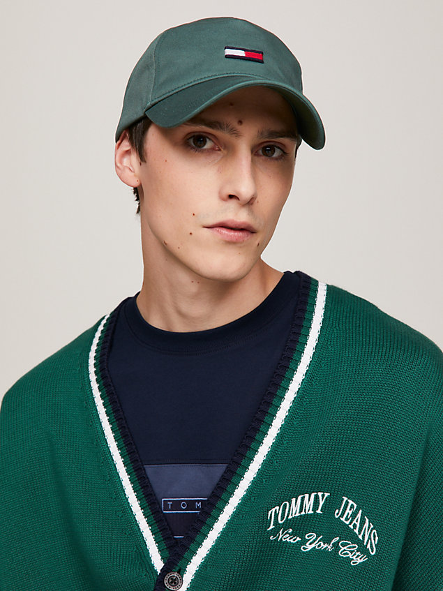 green flag baseball cap for men tommy jeans