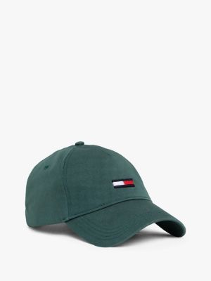 Baseball-Cap mit Tommy Hilfiger Grün | Flag-Stickerei |