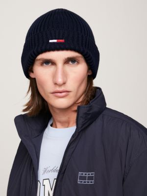 BONNET EN COTON À DRAPEAU BRODÉ - TOMMY HILFIGER - HOMME