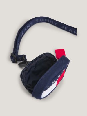 blue lanyard recycled earpods case for men tommy jeans