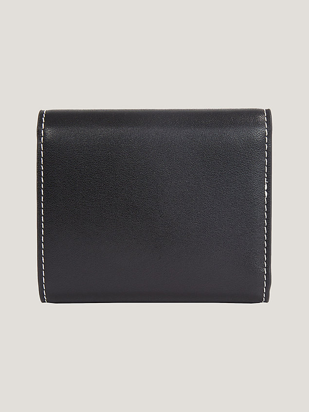 black trifold-brieftasche und kreditkartenetui für herren - tommy jeans