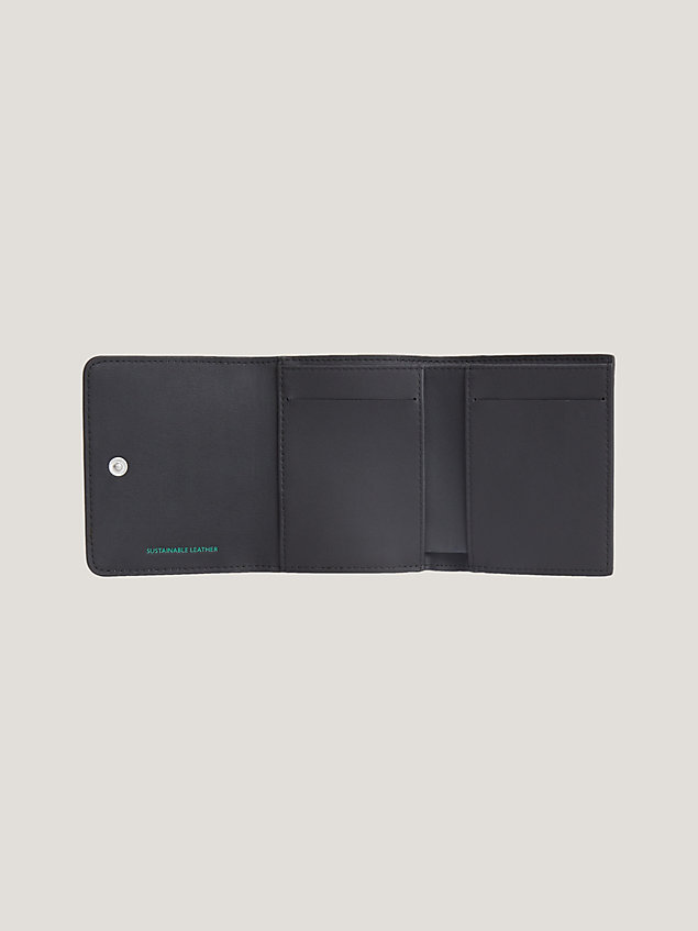 black trifold-brieftasche und kreditkartenetui für herren - tommy jeans