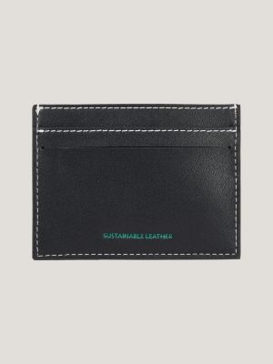 Leather Logo Credit Card Holder