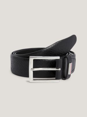 Coffret cadeau avec une ceinture en cuir noir TOMMY HILFIGER - CCV Mode