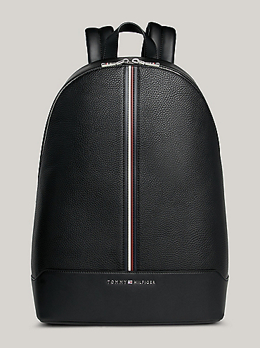 Small Tape Crossover Bag | Black | Tommy Hilfiger