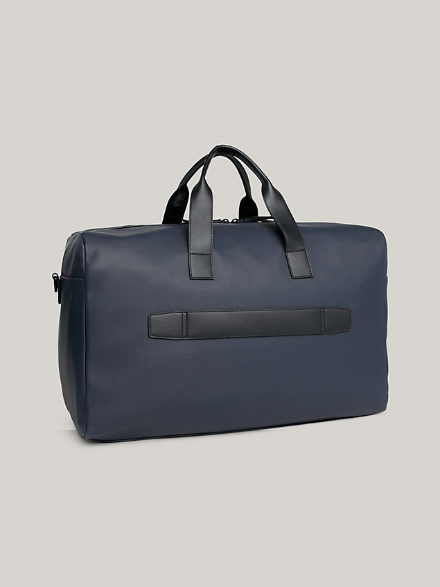 blue hilfiger monotype pique duffel bag for men tommy hilfiger
