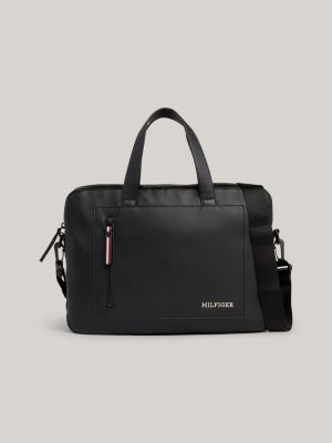 Sacoche plate pour ordinateur portable Noir Tommy Hilfiger