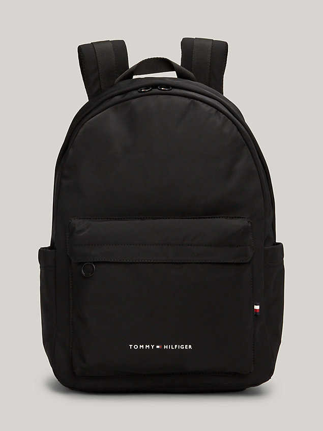 black logo small dome backpack for men tommy hilfiger