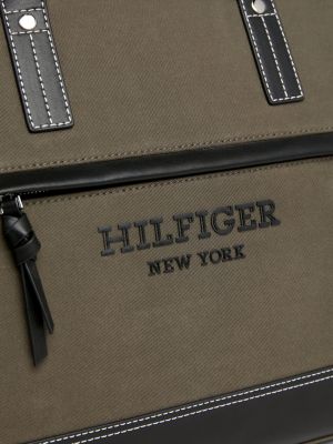 TOMMY HILFIGER - Pochette da viaggio uomo con logo 