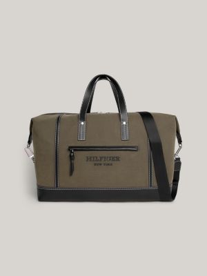 Bolsa de viaje con logo Prep Classics Verde Tommy Hilfiger