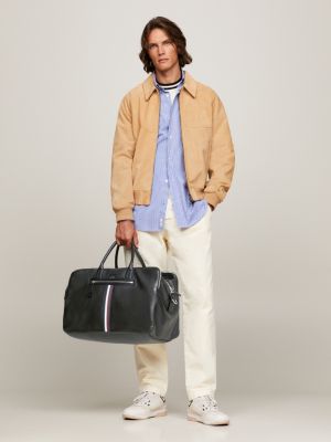 TOMMY JEANS - Borsa da viaggio uomo con nastratura logo