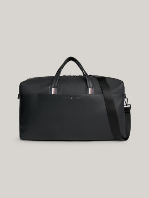 sac duffle emblématique black pour hommes tommy hilfiger