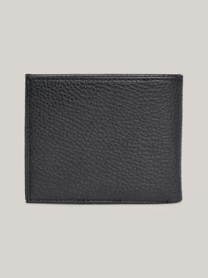 Nuovo Originale PUMA Ferrari Nero Bifold Portafoglio IN Pelle Per Uomo W4