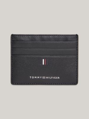 Tommy Hilfiger Portefeuille Homme en Cuir avec Protection RFID Boitier  élégant Cadeau Homme (Décontracté, Noir) : : Mode