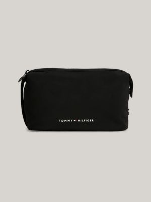 Neceser Pequeño Con Logo Hombre Negro Tommy Hilfiger TOMMY HILFIGER