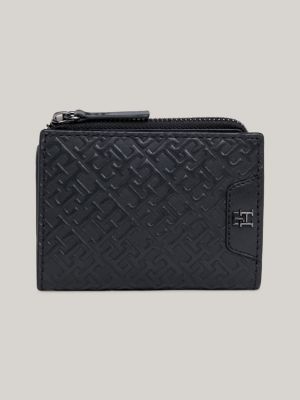 Fendi Ff Leather Bifold Wallet in Black for Men