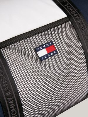 Heritage Mesh Pocket Duffel Bag Blue Tommy Hilfiger