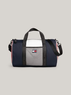 Heritage Mesh Pocket Duffel Bag | Blue | Tommy Hilfiger