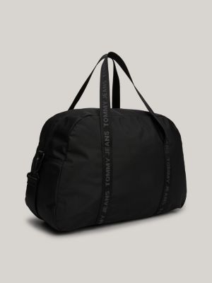 Black gym shop duffle bag