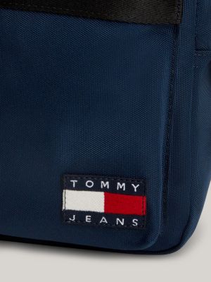 Essential Logo Small Reporter Bag | Blue | Tommy Hilfiger