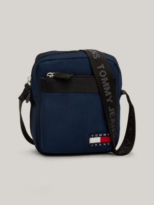 Essential Logo Small Reporter Bag | Blue | Tommy Hilfiger