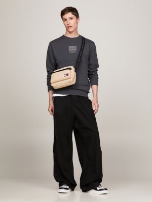 Essential kleine CrossbodyTasche mit Logo Beige Tommy Hilfiger