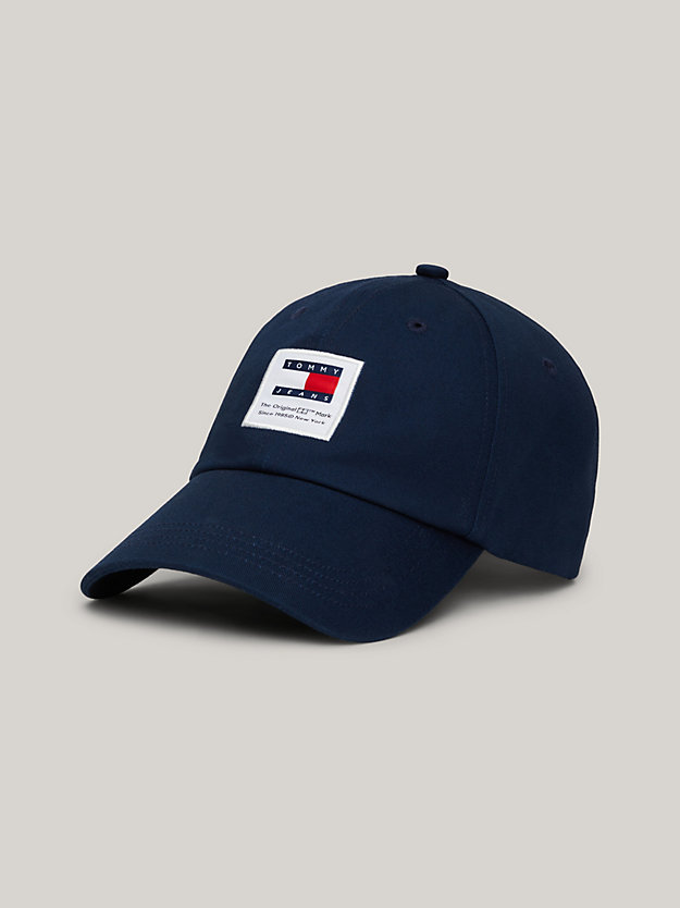 Tommy Jeans Modern Logo Baseball Cap | Blue | Tommy Hilfiger