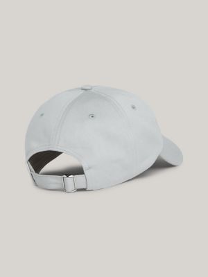 grey modern baseball-cap im sechs-bahnen-design für herren - tommy jeans