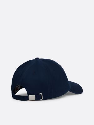 blau heritage baseball-cap für herren - tommy jeans