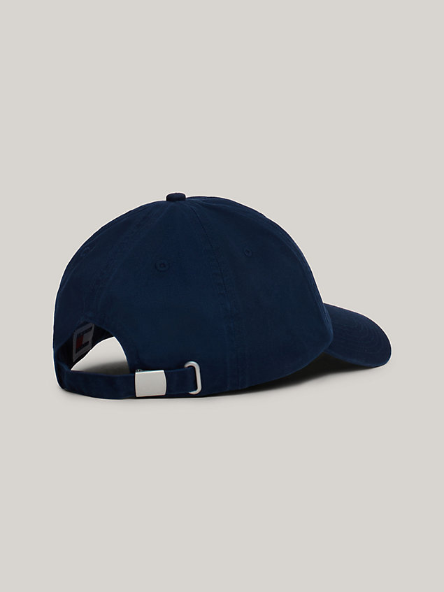 blue heritage logo baseball cap for men tommy jeans
