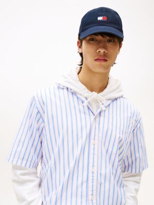 blue heritage baseball cap for men tommy jeans