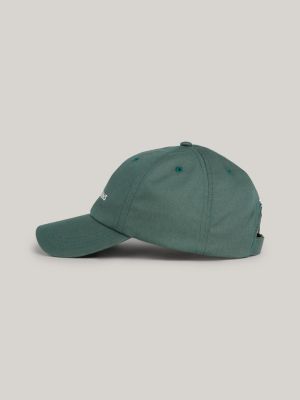 Logo Embroidery Baseball Cap | Green | Tommy Hilfiger